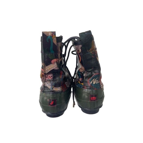 Sakroots peace love happiness duck boot size 6 - Picture 2 of 9